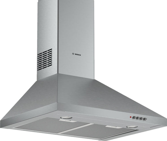 BOSCH Series 2, Wall-mounted cooker hood, 60 cm, Stainless steel DWP64CC50M