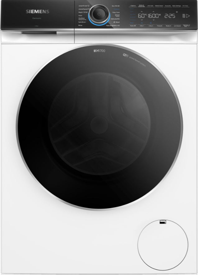 SIEMENS IQ700, Washing machine, front loader, 10 kg, 1600 rpm WG56B2A2 ...