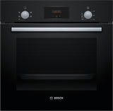 BOSCH Series 2, Built-in Oven, 60 x 60 cm, BLACK  HHF113BA0B