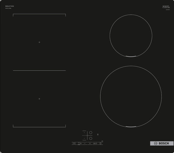 BOSCH Series 4, Induction hob, 60 cm, surface mount without frame PWP611BB5B