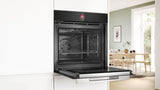 BOSCH Series 8, Built-in oven, 60 x 60 cm, Black HBG7741B1B