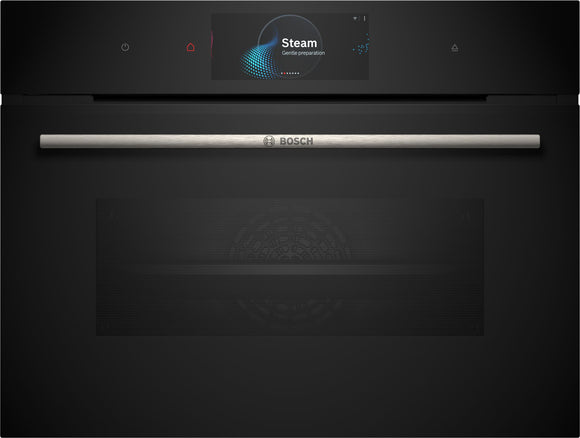 BOSCH Series 8, Combi-steam oven, 60 x 45 cm, Black CSG7584B1