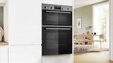 BOSCH Series 6, Built-in double oven, MBA578BS7B