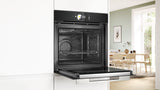 BOSCH Series 8, Built-in oven, 60 x 60 cm, Black HBG7784B1