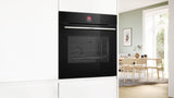 BOSCH Series 8, Built-in oven, 60 x 60 cm, Black HBG7341B1B
