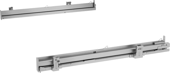 Clip rail full extension, 38 x 455 x 375 mm, Stainless steel, Z1608BX0