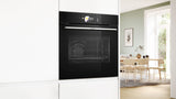 BOSCH Series 8, Built-in oven, 60 x 60 cm, Black HBG7784B1