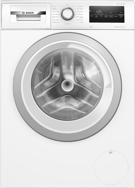 Series 4, Washing machine, front loader, 8 kg, 1400 rpm, WAN28250GB