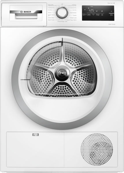 Series 4, Heat pump tumble dryer, 8 kg, WTH85223GB