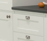 Windsor brushed nickel cup handles