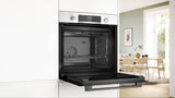 BOSCH Series 4, Built-in oven, 60 x 60 cm, White HQA534BW3B