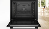 BOSCH Series 4, Built-in oven, 60 x 60 cm, Stainless steel HQA574BS3B
