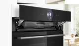 BOSCH Series 8, Built-in oven with added steam function, 60 x 60 cm, Black HRG7764B1B