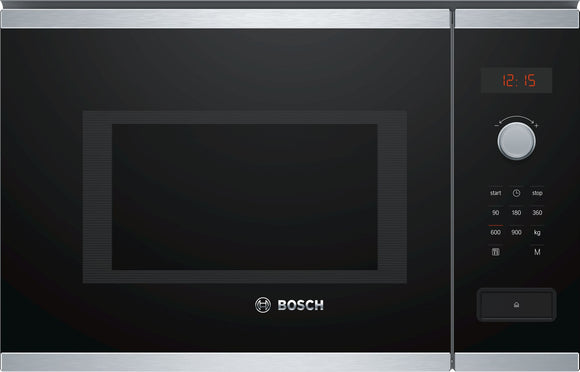 BOSCH Series 4, Built-in microwave, 59 x 38 cm, Stainless steel BFL553MS0B