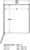UTENSIO SWING LARDER COMPLETE SET (500MM & 600MM)