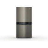 HOTPOINT SIDE-BY-SIDE AMERICAN FRIDGE: BLACK COLOR, HQ9 U1BL UK (539.18.050)