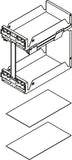 UTENSIO BASE PULL OUT COMPLETE SET (300MM & 400MM)