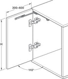 Soft Close Mechanism, Push to Open 315.11.401