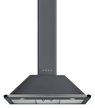 Smeg Victoria, Chimney Hood, Traditional 900 mm, Slate grey 536.84.238
