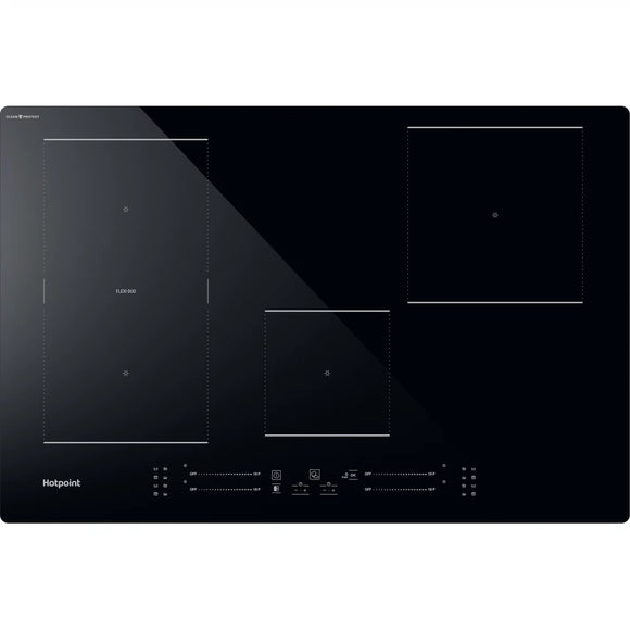 HOTPOINT EASY CLEAN CLEANPROTECT INDUCTION HOB 77CM, TS 6477C CPNE (539.08.070)