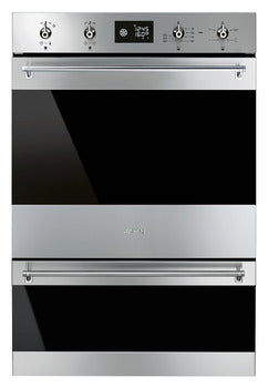 Smeg Classic Mulitfunction w/ Pyrolitic Cleaning Double Oven