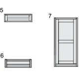 BELGRAVIA Painted To Order Doors & Drawerfronts - Standard Size