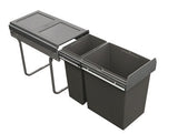 Pull Out Waste Bin for Hinged Door Cabinets 30 Litres