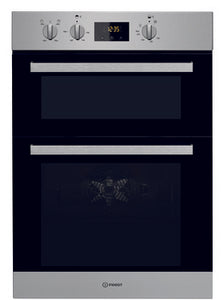 Indesit Aria Multifunction Double Oven 600mm - Stainless Steel IDD 6340 IX   (539.08.320)