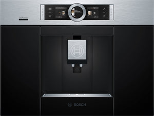 BOSCH SERIES 8, AUTOMATIC COFFEE MACHINE, STAINLESS STEEL, CTL636ES6 BUILT IN