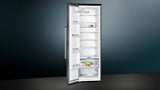 iQ500, free-standing fridge, 186 x 60 cm, Black stainless steel KS36VAXEP