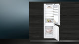 iQ500, built-in fridge-freezer with freezer at bottom, 177.2 x 55.8 cm, soft close flat hinge KI86NADF0