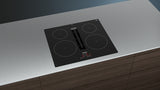 iQ300, Induction hob with integrated ventilation system, 60 cm, surface mount without frame EH611BE15E