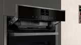 N 90, BUILT-IN COMPACT OVEN WITH STEAM FUNCTION, 60 X 45 CM, GRAPHITE-GREY C17FS22G0