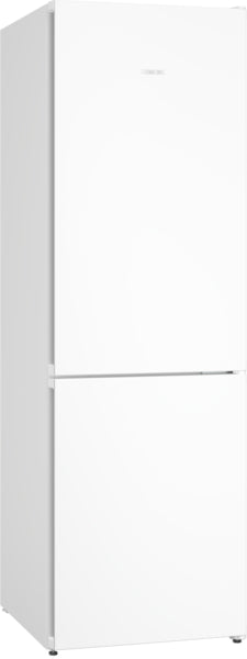 iQ300, free-standing fridge-freezer with freezer at bottom, 186 x 60 cm, White KG36N2WDFG