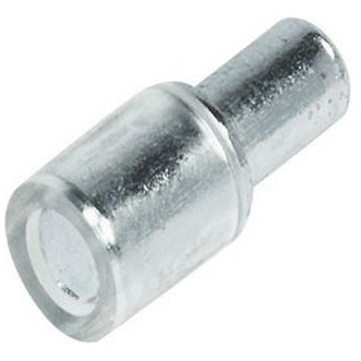 Glass shelf support, plug in Ø 5 mm hole