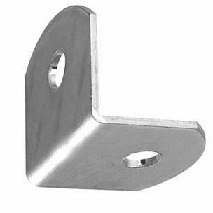 Angled bracket, zinc-plated steel