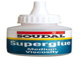 Superglue High Strength Adhesive, General Purpose, Bottle 20 g