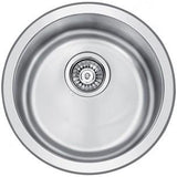 Häfele Bourne circular bowl sink/drainer