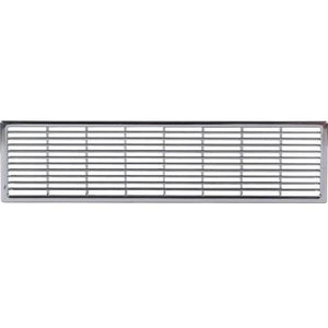 Ventilation grill, 230 x 68 mm, for recess mounting