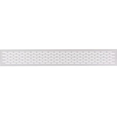 Ventilation grill, 250/500 x 70 mm, for recess mounting