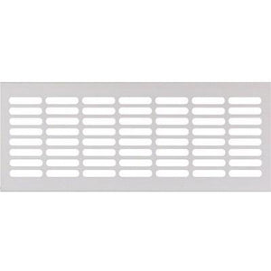 Ventilation grill, 250/500 x 102 mm, for recess mounting