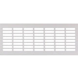 Ventilation grill, 250/500 x 102 mm, for recess mounting