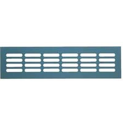 Ventilation grill, 500 x 80 mm, for recess mounting