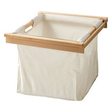 Laundry bag with beech frame