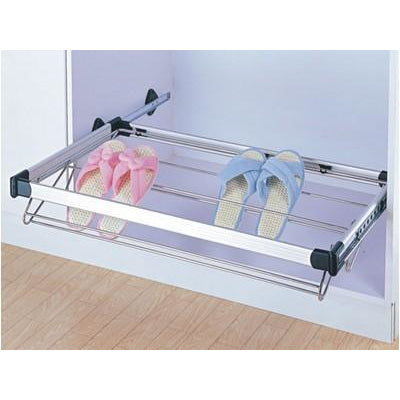 Bedroom pull-out shoe rack