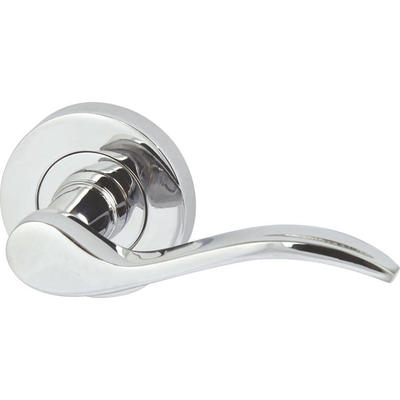 SYWELL lever handles on rose