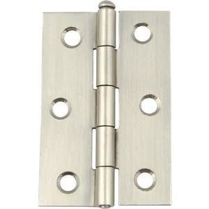 1840 Butt hinge, removable pin, 75 x 49 mm
