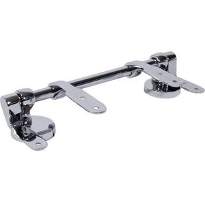 Toilet seat hinges with bar