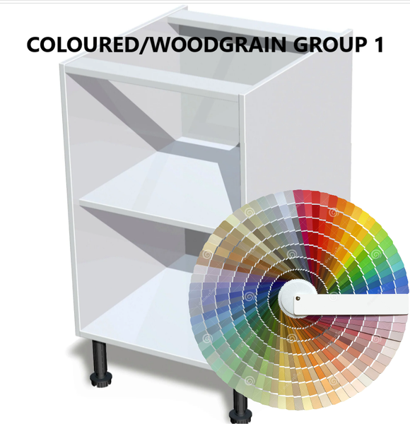 CARCASS MADE TO MEASURE ASSEMBLED - COLOURED/WOODGRAIN GROUP 1