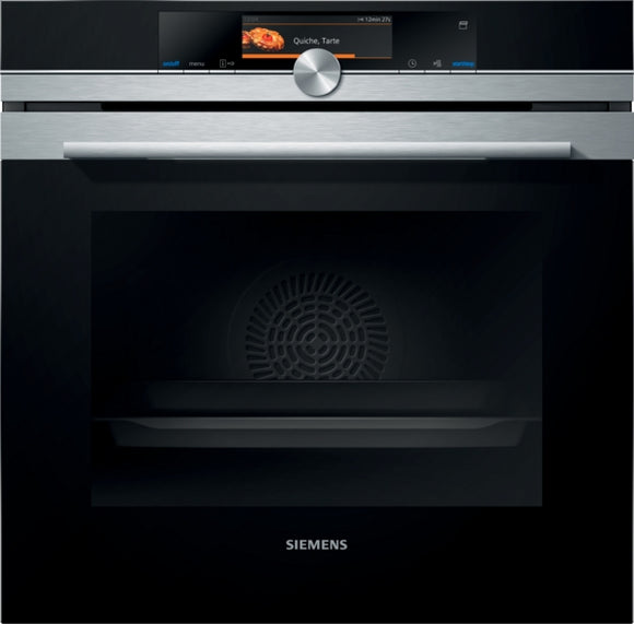 iQ700, Built-in oven with steam function, 60 x 60 cm, Stainless steel HS658GES7B